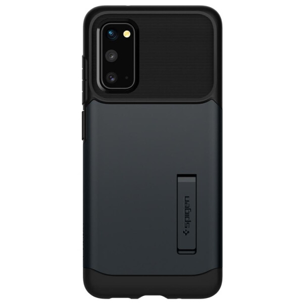 

Чехол для мобильного телефона Spigen Galaxy S20 Slim Armor, Metal Slate (ACS00659)