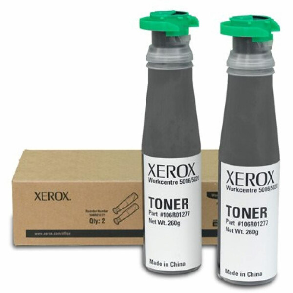 

Тонер-картридж XEROX WC 5016/ 5020 (комплект 2шт) (106R01277)