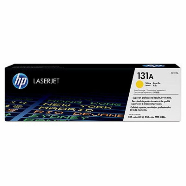 

Картридж HP CLJ 131A Yellow, для M276/251 (CF212A)