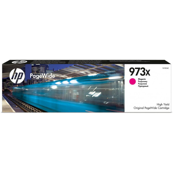 

Картридж HP DJ No.973X Magenta(PageWide Pro 477dw) (F6T82AE)