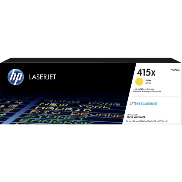 

Картридж HP CLJ 415X Yellow (W2032X)