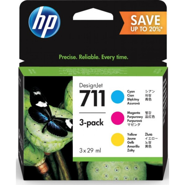 

Картридж HP DJ No.711 DesignJet 120/520 CYM (3*28ml) (P2V32A)