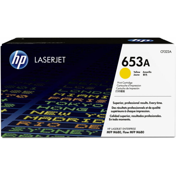 

Картридж HP CLJ 653A Yellow (CF322A)