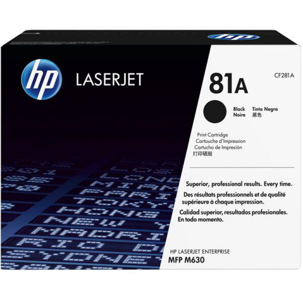 

Картридж HP LJ 81A Black (CF281A)
