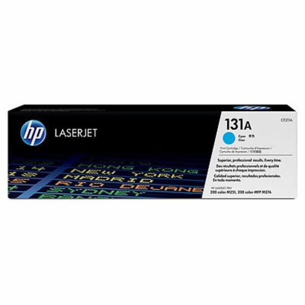 

Картридж HP CLJ 131A Cyan, для M276/251 (CF211A)