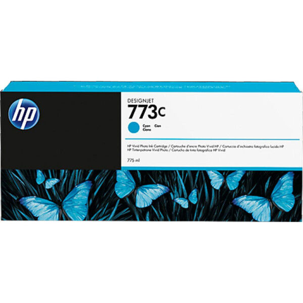 

Картридж HP DJ No.773C Cyan DesignJet Ink Cartridge (C1Q42A)