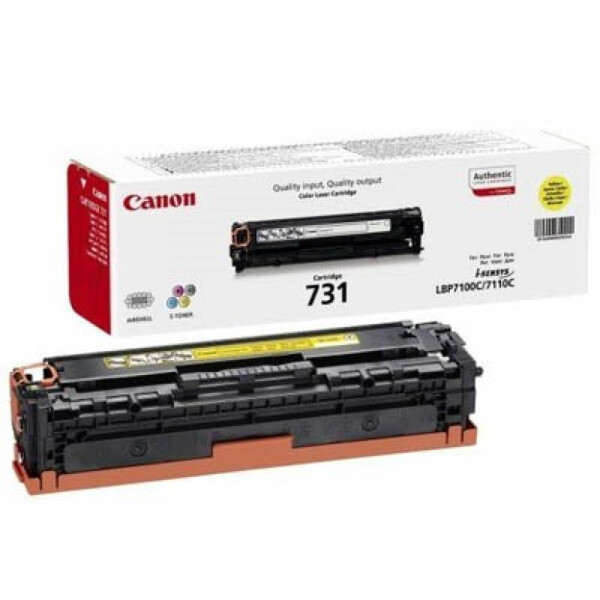 

Картридж Canon 731 Yellow, для LBP7100/7110 (6269B002)