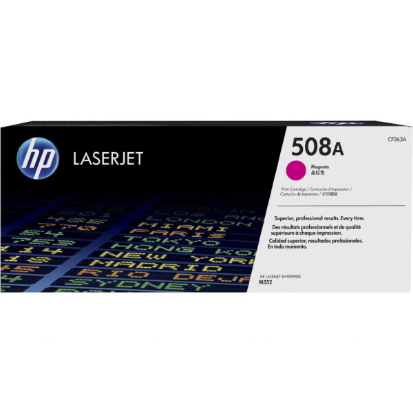 

Картридж HP CLJ 508A Magenta M552dn/M553dn/n/x (CF363A)