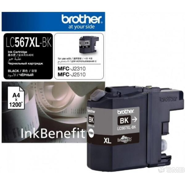 

Картридж Brother MFC-J2310 XL black (LC567XLBK)