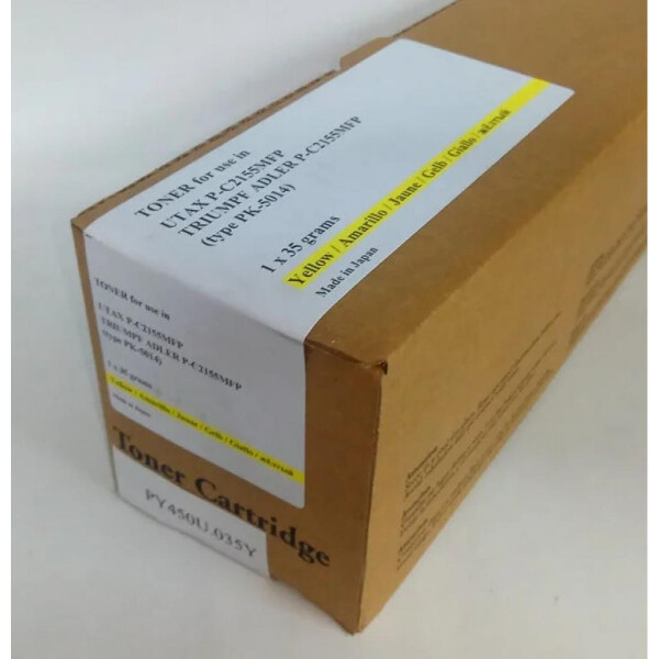 

Тонер-картридж Tomoegawa KYOCERA TK-5230Y Yellow + chip (PY450Y.035Y)