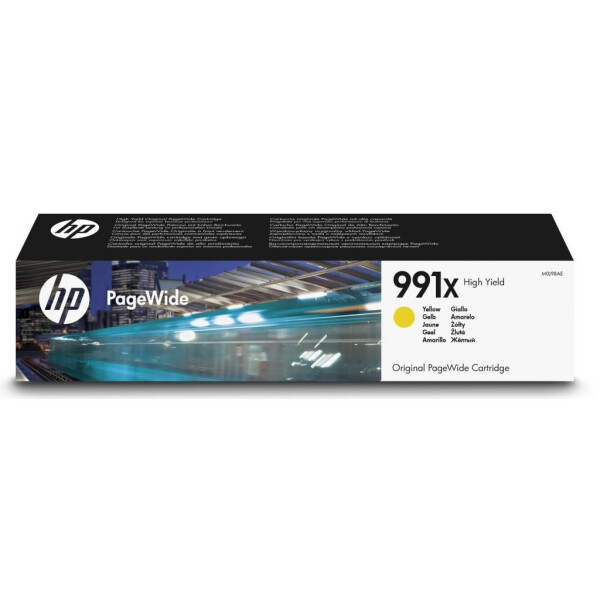 

Картридж HP DJ No.991X Yellow 16K, PageWide Pro 772/777/750 (M0J98AE)
