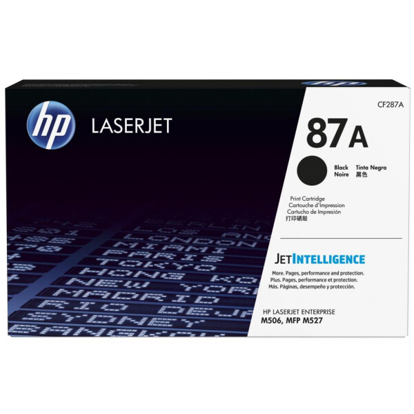 

Картридж HP LJ 87A Black (CF287A)