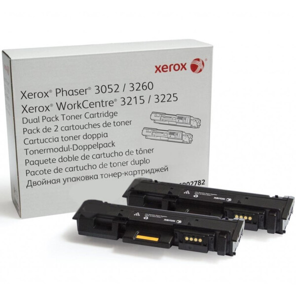 

Картридж XEROX Phaser P3052/3260/WC3215/3225 Dual Pack (2*3K) (106R02782)