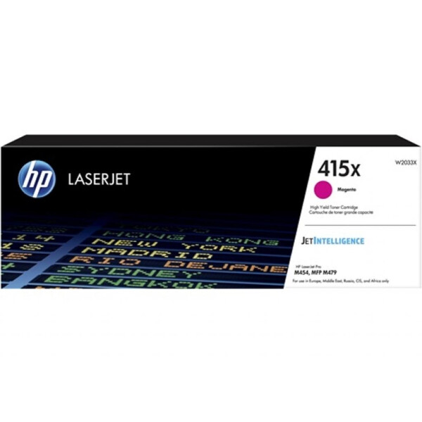 

Картридж HP CLJ 415X Magenta (W2033X)