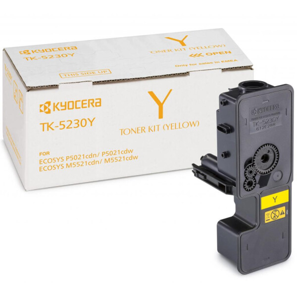 

Тонер-картридж Kyocera TK-5230Y yellow (1T02R9ANL0)