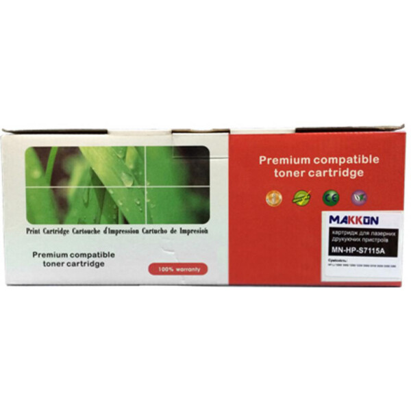 

Картридж Makkon HP LJ C7115A 2.5k Black (MN-HP-S7115A)