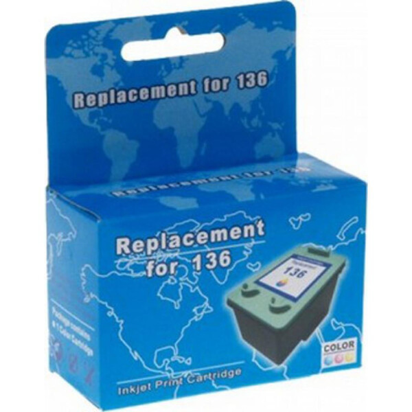 

Картридж MicroJet для HP №136 Color (C9361HE) (HC-F34D)