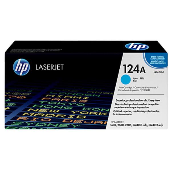 

Картридж HP CLJ 124A Cyan, CLJ 1600/2600 (Q6001A)