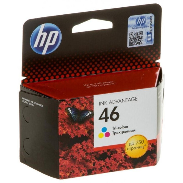 

Картридж HP DJ No. 46 Ultra Ink Advantage Color (CZ638AE)