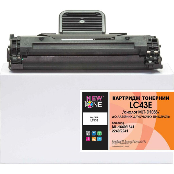 

Картридж NewTone для Samsung ML-1640/1641/2240/2241 (LC43E)