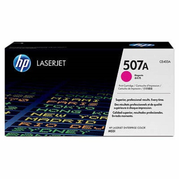 

Картридж HP CLJ 507A magenta, для Enterprise 500 Color M551 (CE403A)