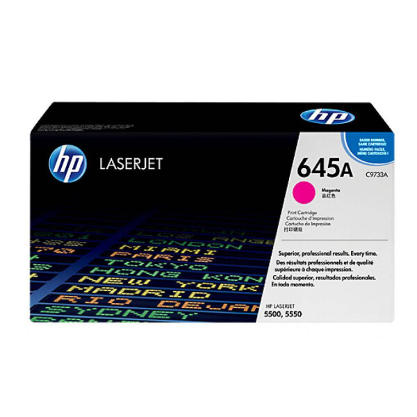 

Картридж HP CLJ 645A magenta, для 5500/5550 series (C9733A)