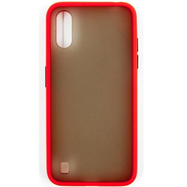 

Чехол для мобильного телефона DENGOS Samsung Galaxy A01 (red) (DG-TPU-MATT-33)