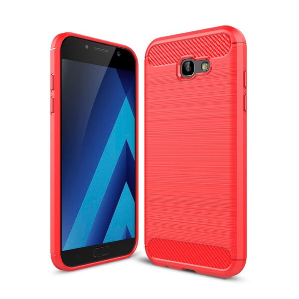 

Защитный чехол Carbon для Samsung Galaxy A7 (A720) 2017 Red
