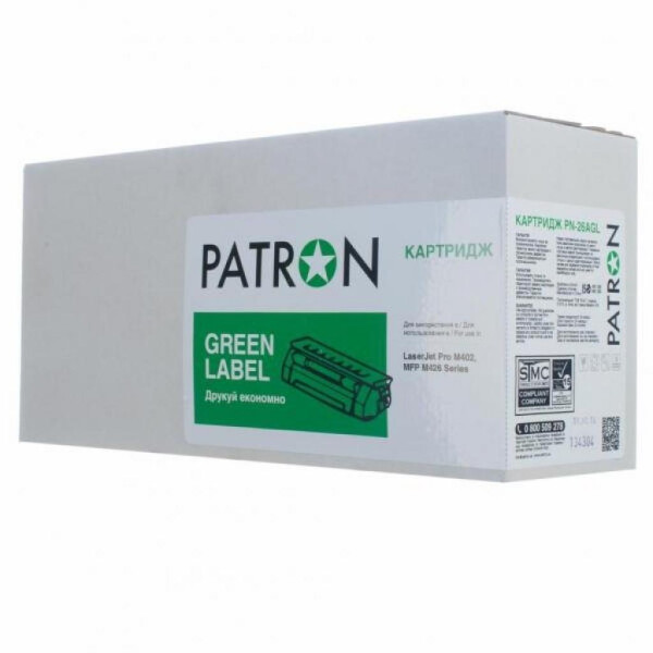 

Картридж PATRON HP LJ CF217A GREEN Label (PN-17AGL)
