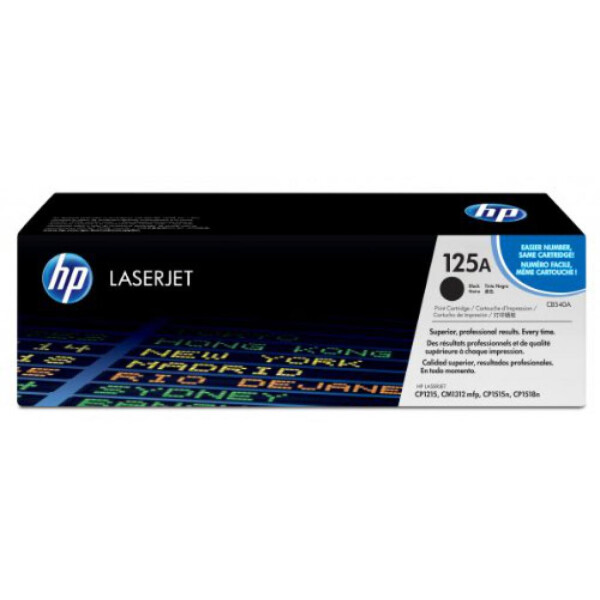 

Картридж HP CLJ 125A black DUAL PACK, CP1215/CP1515 series (CB540AD)