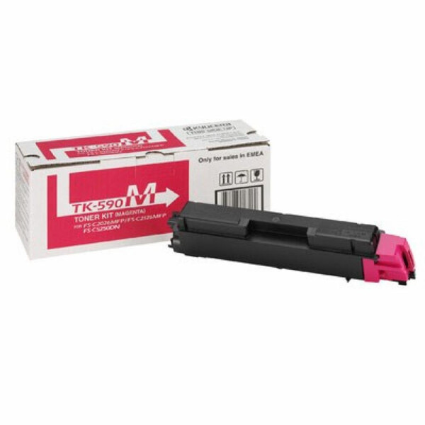 

Тонер-картридж Kyocera TK-590M magenta (FS-C2026/2126/5250) (1T02KVBNL0)