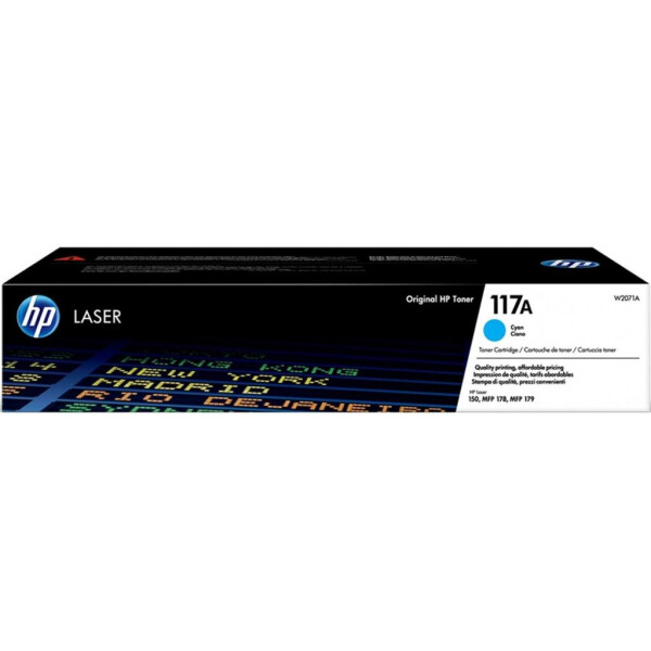 

Картридж HP Laser 117A Cyan (W2071A)