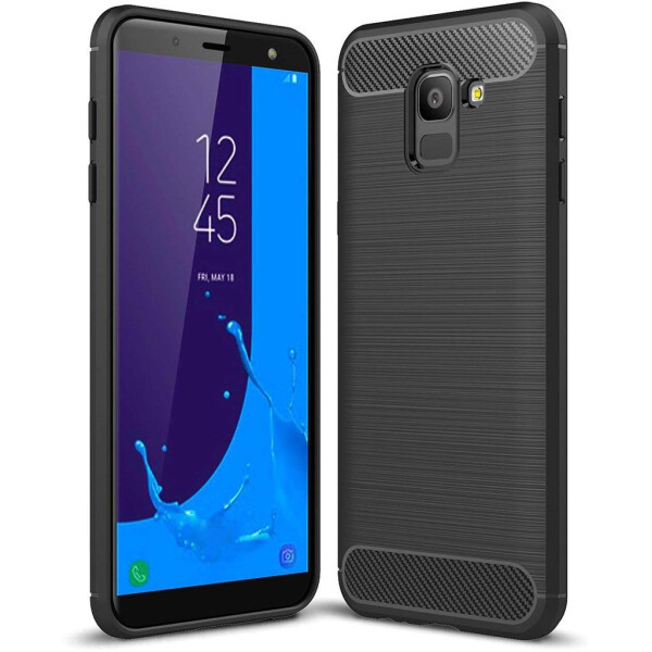 

Чехол для мобильного телефона Laudtec для Samsung J6 2018/J600 Carbon Fiber (Black) (LT-J600F)