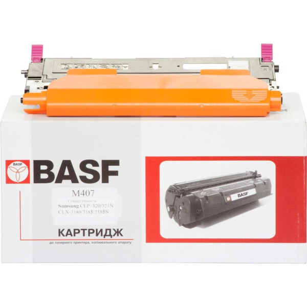 

Картридж BASF для Samsung CLP-320/320N/325/CLX-3185 Magenta (KT-CLTM407S)