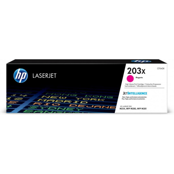 

Картридж HP CLJ 203X Magenta 2.5K (CF543X)