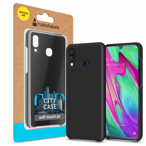 

Чехол для мобильного телефона MakeFuture City Case Samsung A40 Black (MCC-SA405BK)