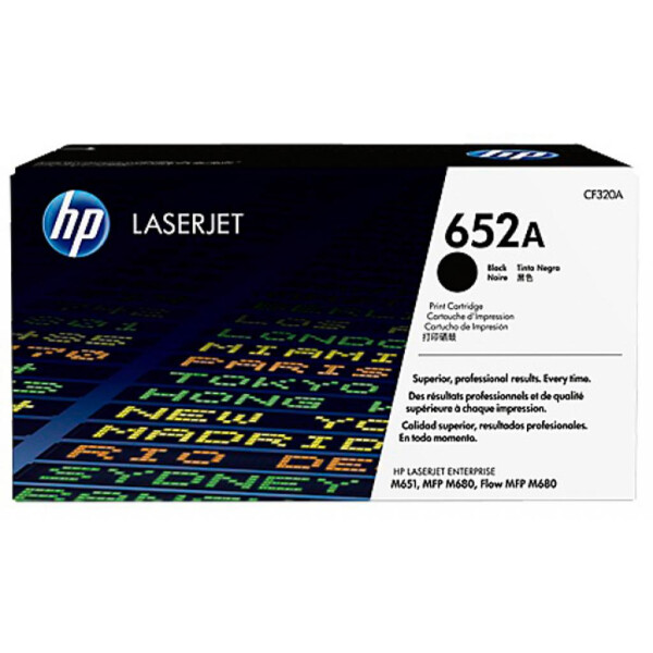 

Картридж HP CLJ 652A Black 11.5K, for M651/M680 (CF320A)