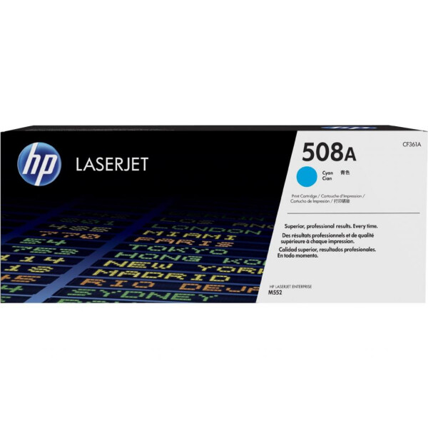 

Картридж HP CLJ 508A Cyan M552dn/M553dn/n/x (CF361A)