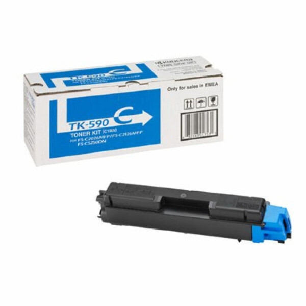 

Тонер-картридж Kyocera TK-590C cyan (FS-C2026/2126/5250) (1T02KVCNL0)