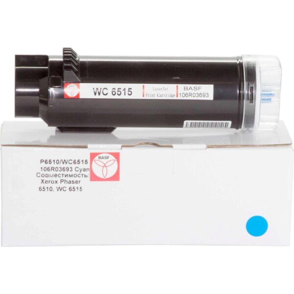 

Тонер-картридж BASF Xerox Ph 6510N/WC6515N/6515DN Cyan (KT-106R03693)