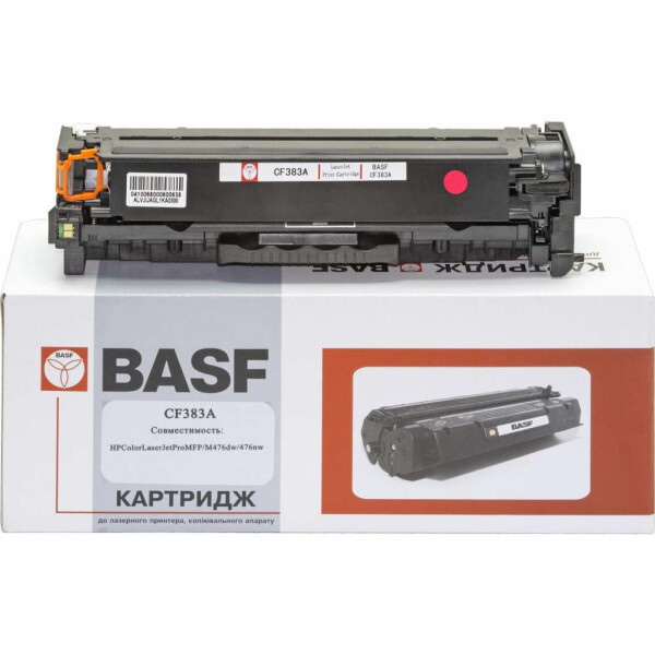 

Картридж BASF для HP CLJ Pro M476dn/M476dw/M476nw Magenta (KT-CF383A)