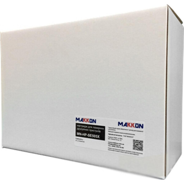 

Картридж Makkon HP LJ CE505X 6.5k Black (MN-HP-SE505X)