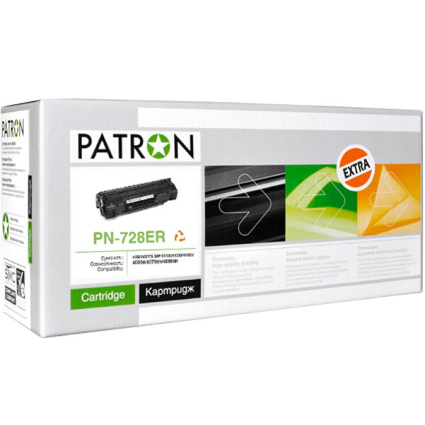 

Картридж PATRON CANON 728 Extra (PN-728ER)