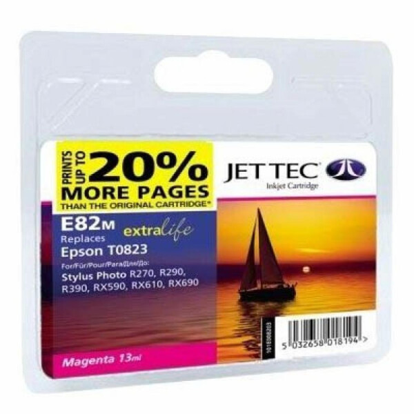 

Картридж Jet Tec EPSON StPh R-270/390/RX-590 Magenta E82M (110E008203)