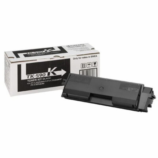 

Тонер-картридж Kyocera TK-590K 7К black (FS-C2026/2126/5250) (1T02KV0NL0)