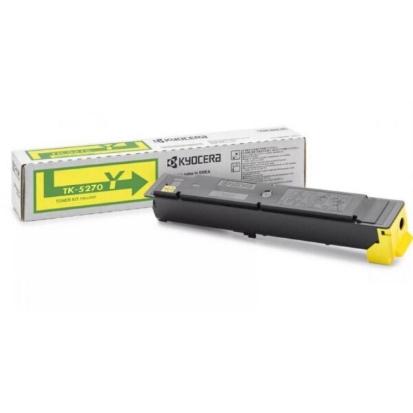 

Тонер-картридж Kyocera TK-5270Y Yellow 6K (1T02TVANL0)
