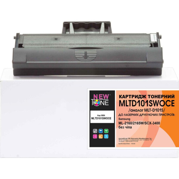 

Картридж NewTone для Samsung ML-2160/2165W/SCX-3400 without chip (MLTD101SWOCE)