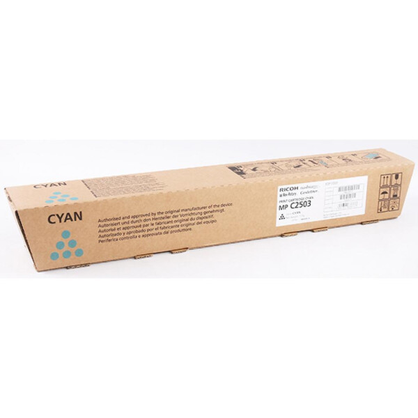 

Тонер-картридж Ricoh MPC2003/MPC2503/MPC2011sp Cyan 9,5K (841928/841935)