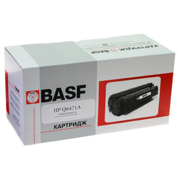 

Картридж BASF для HP CLJ 3600/3800 Cyan (KT-Q6471A)