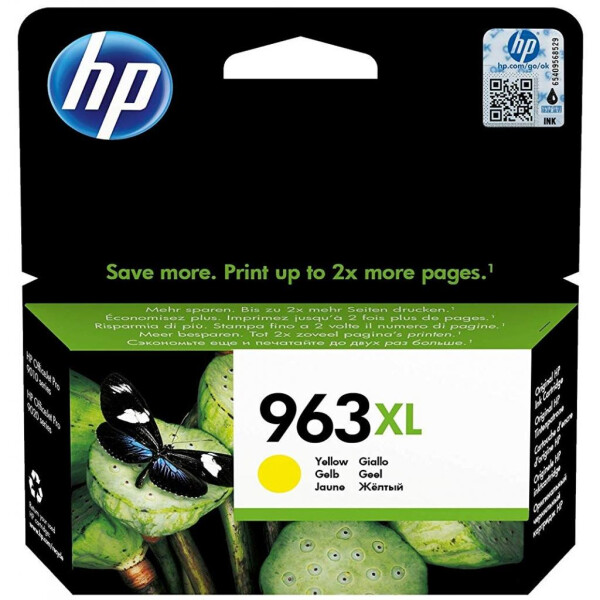 

Картридж HP DJ No. 963XL Yellow (3JA29AE)